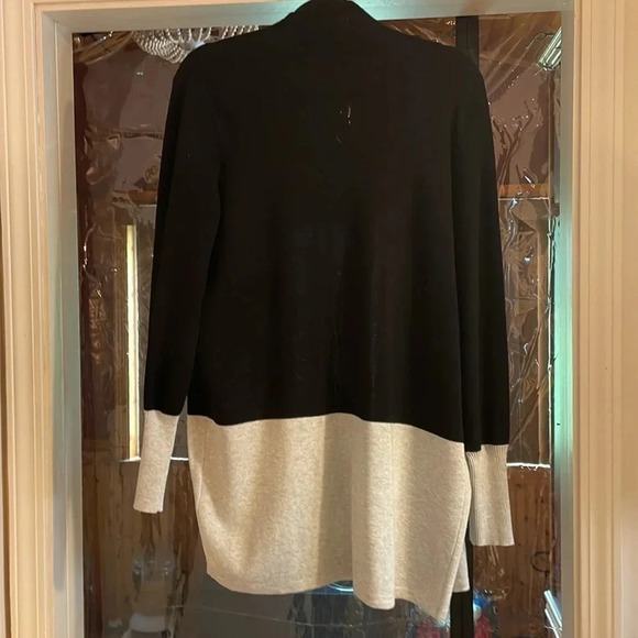 Cyrus, Open Front Cardigan, 2 Tone, New Without Tags - Picture 3 of 4